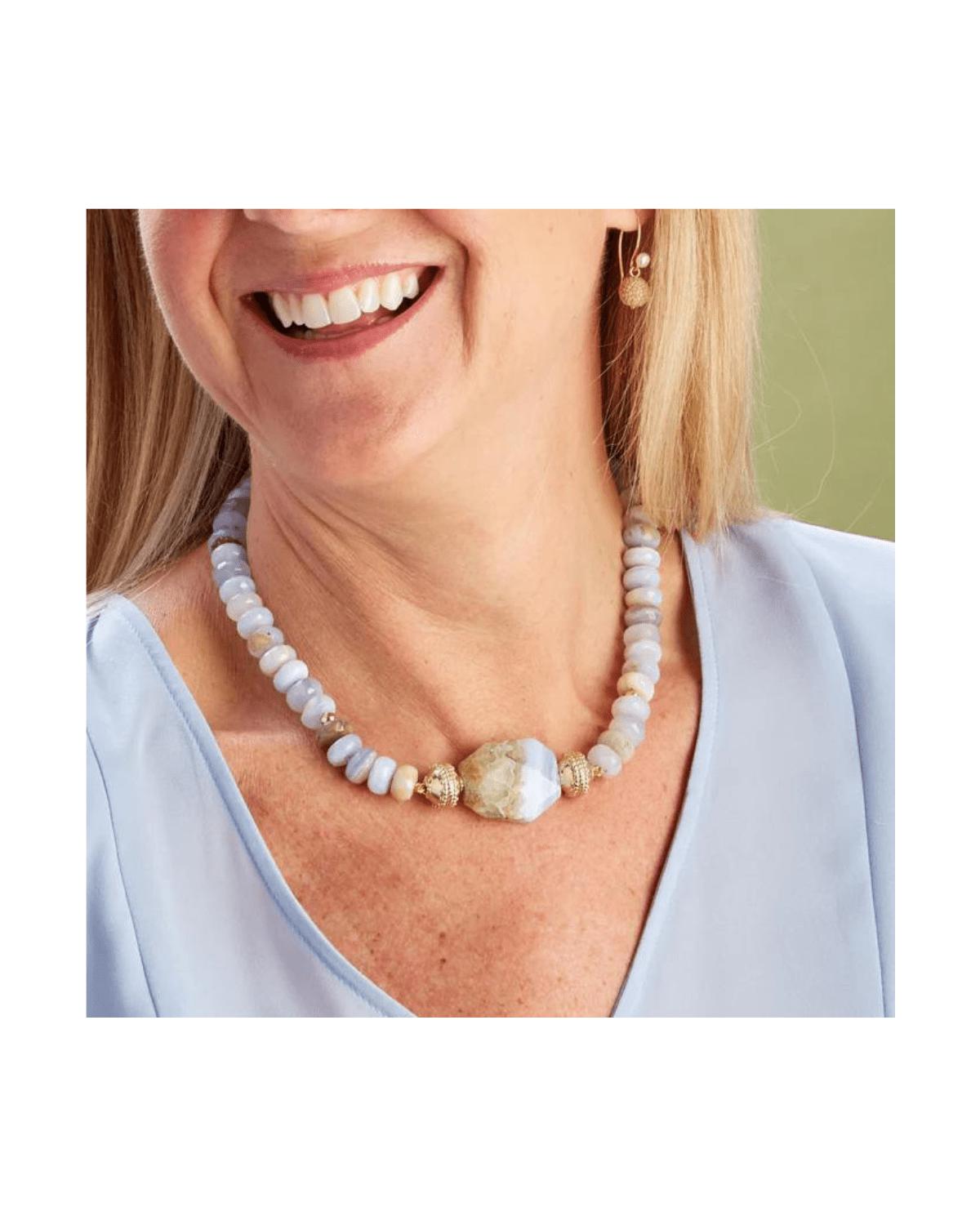 blue lace agate jewellery -